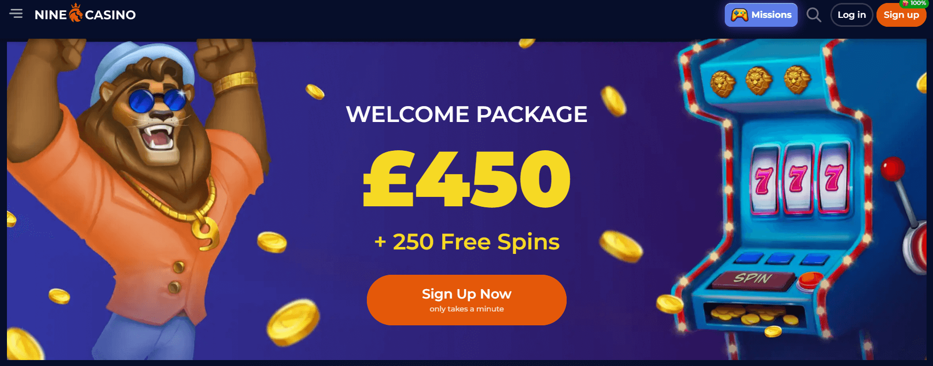 bonus de bun  venit nine casino uk