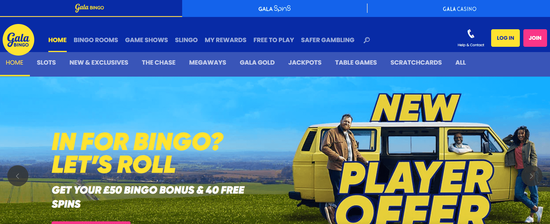 GALA BINGO ONLINE UK BONUS