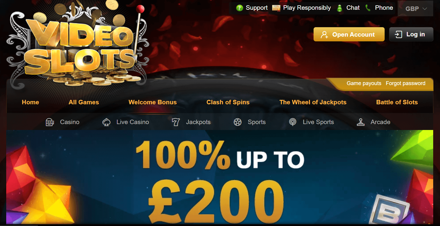 BONUS DE BUN VENIT VIDEOSLOTS CASINO ONLINE UK